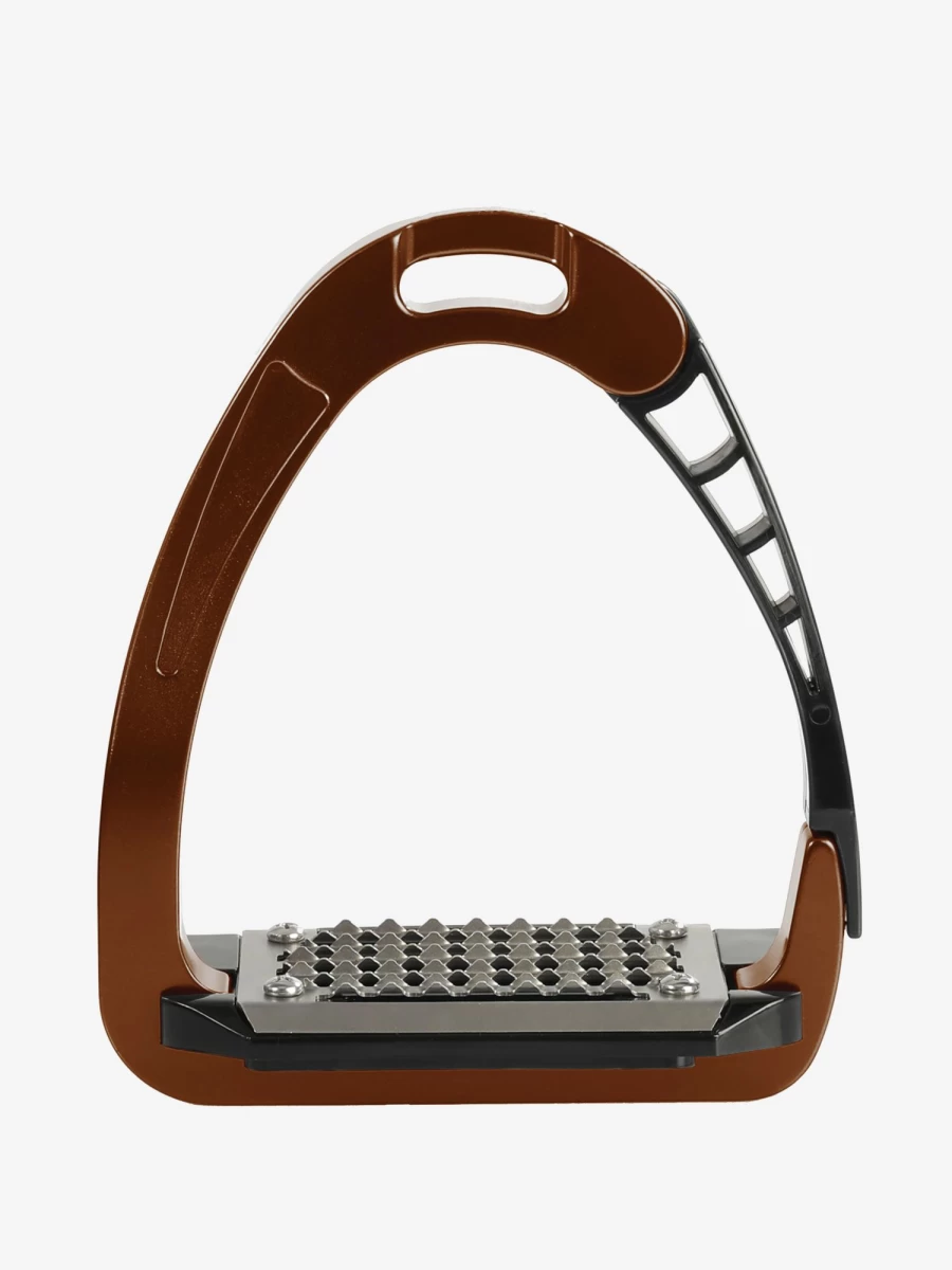 LeMieux Arena Alupro Stirrup - Premium Brown Stirrups, One Size Equine Riding Essential