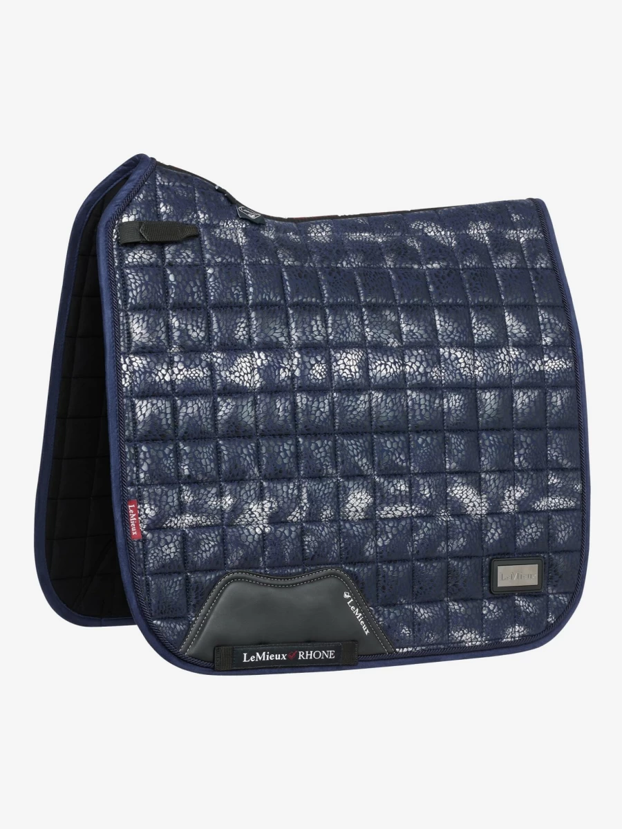 LeMieux Adour Dressage Square Navy Horse Riding Training Saddle Pad