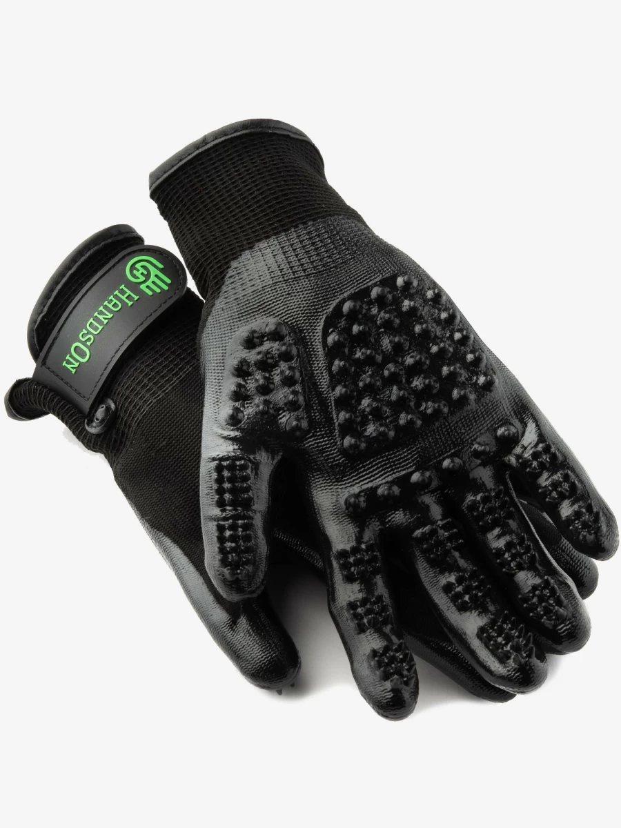LeMieux Hands On Riding Gloves - Durable Equestrian Gloves for Enhanced Grip & Comfort