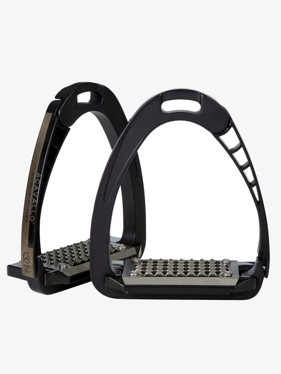 LeMieux Arena Alupro Stirrup - Black One Size Equestrian Stirrups for Riding & Training