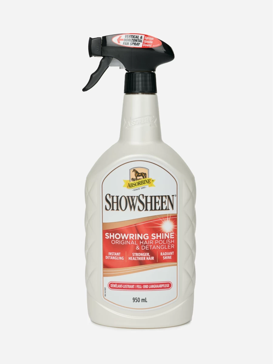 LeMieux Show Sheen Horse Grooming Spray for Enhanced Coat Shine & Show Preparation