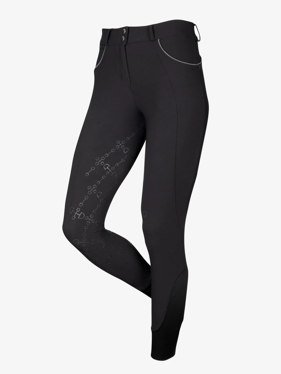 LeMieux Freya Equestrian Breeches - Premium Black Riding Pants for Women