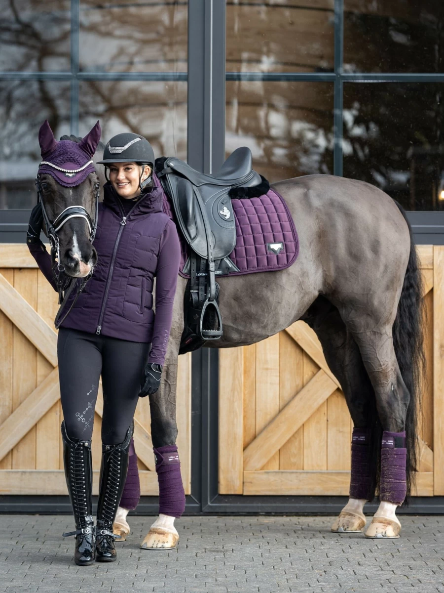 LeMieux Freya Equestrian Breeches - Premium Black Riding Pants for Women