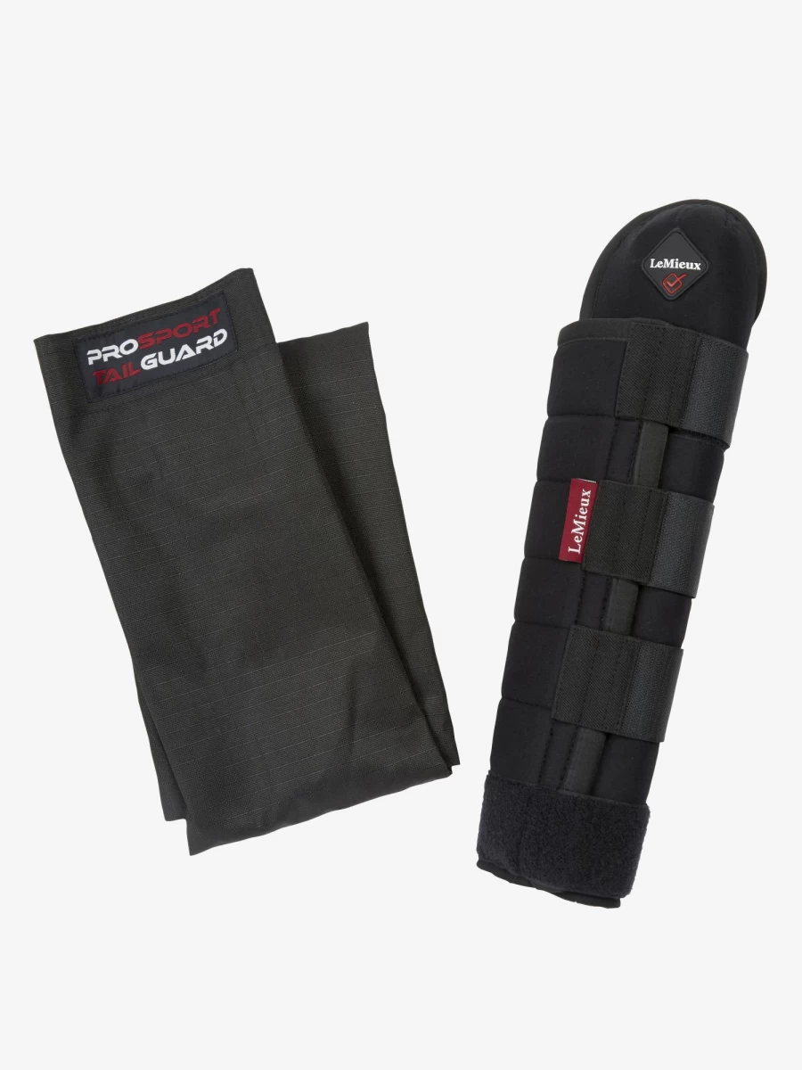 LeMieux Black Tail Guard with Carry Bag - One Size Equine Tail Protection
