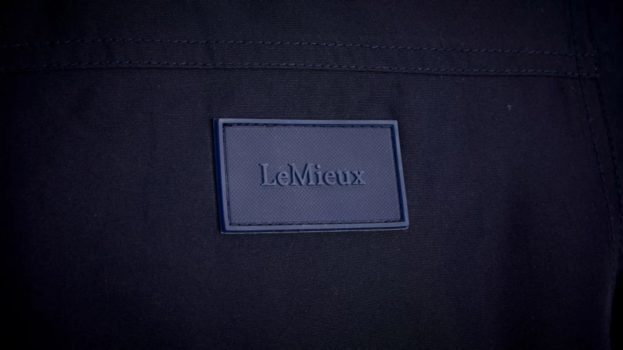 LeMieux Men's Navy Crewneck Jacket - Lightweight Casual Outerwear