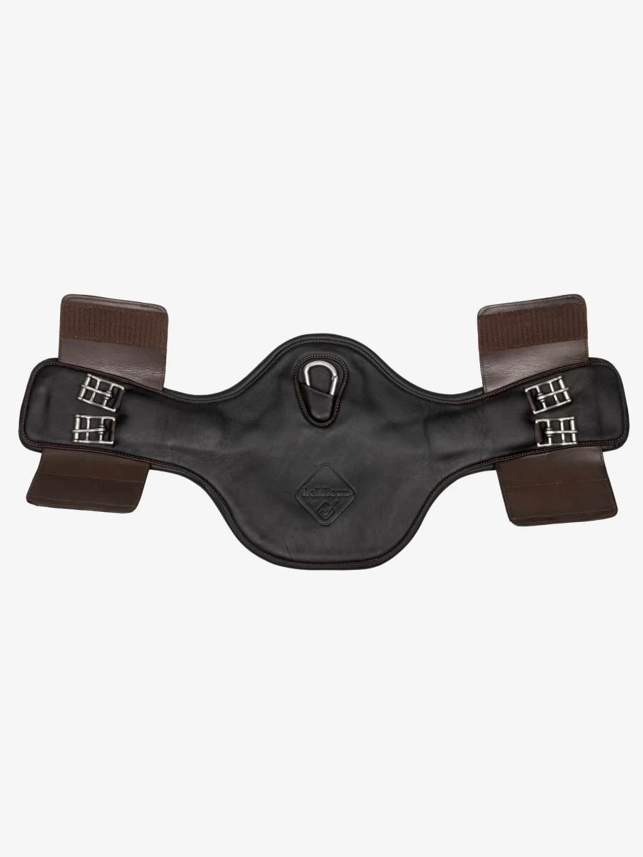 LeMieux Anatomic Gel-Tek Girth with Short Studs in Brown – Comfort & Stability for Horses