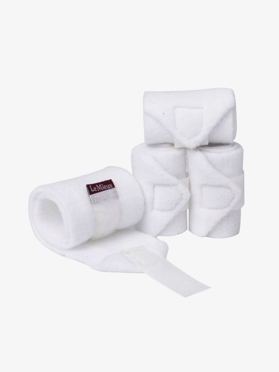 LeMieux White Toy Pony Bandages - One Size Horse Wound Care Wrap