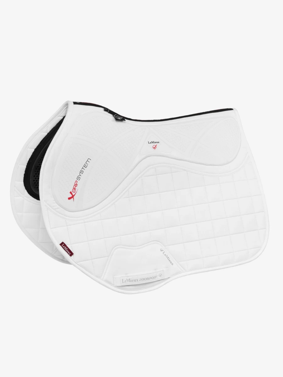 LeMieux X-Grip Twin Sided Eurojump Square White Large Horse Training Aid