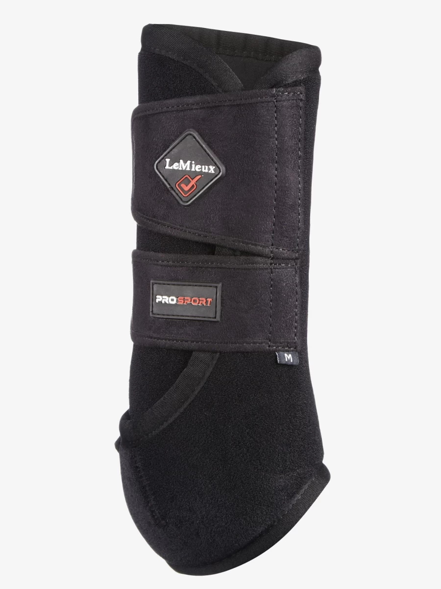 LeMieux Black Support Boots for Horses – Premium Equine Leg Protection