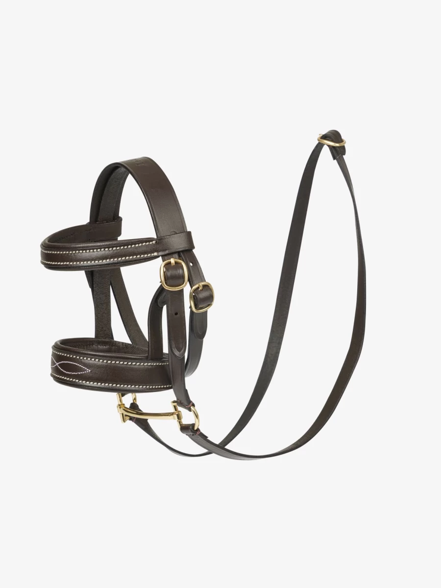 LeMieux Brown Toy Pony Bridle - Adjustable One Size Fits All for Play & Display
