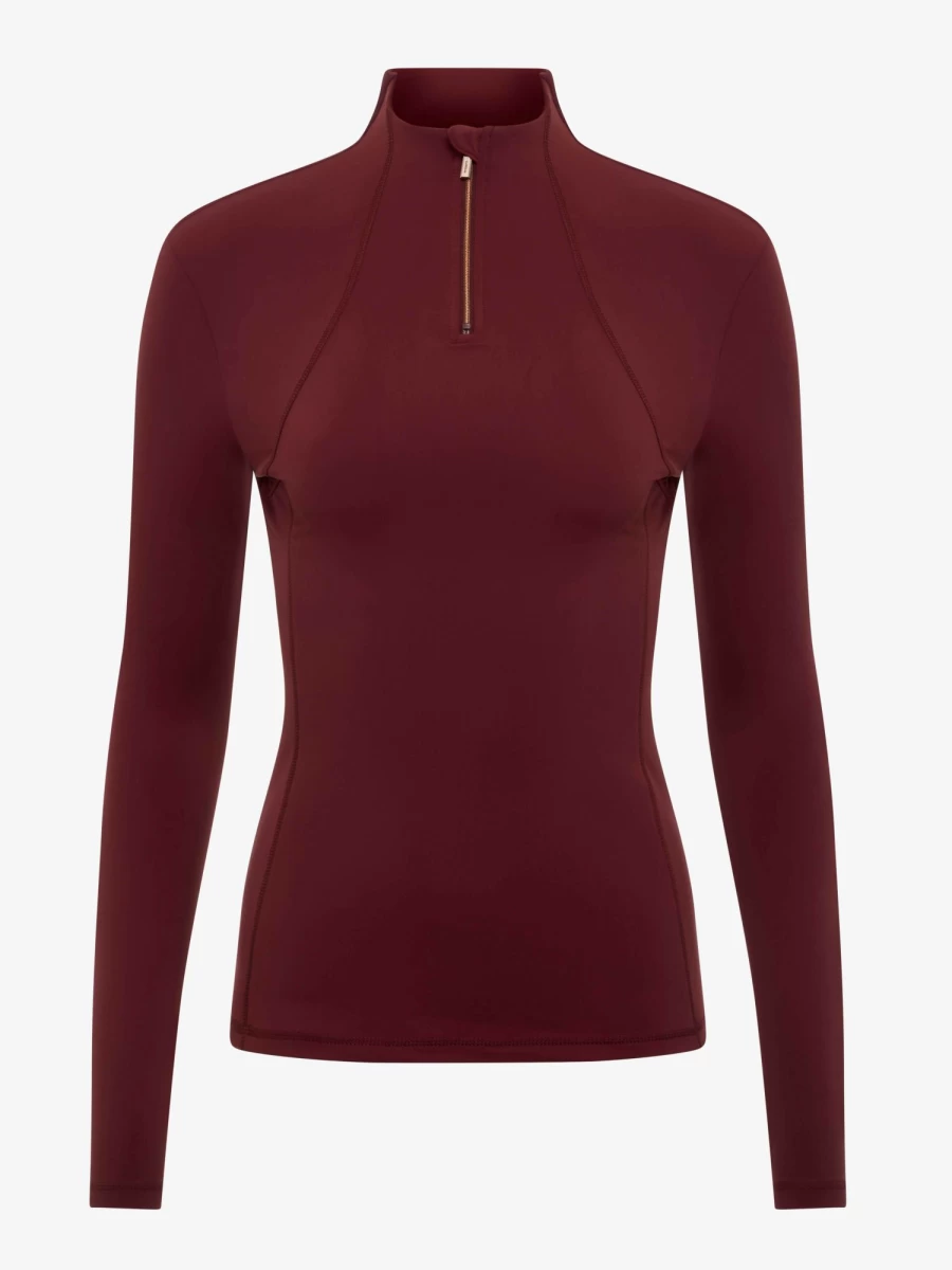 LeMieux Liberte Base Layer Merlot - Premium Thermal Underwear for Men & Women