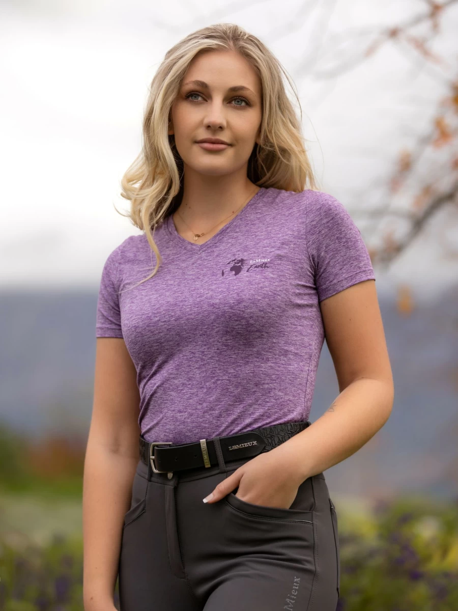 LeMieux Earth Thistle Graphic T-Shirt for Men & Women - Organic Cotton Comfort Tee
