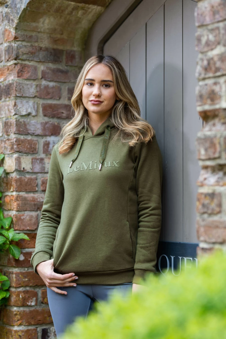 LeMieux Emma Hoodie - Forest Green Women's Pullover Sweatshirt