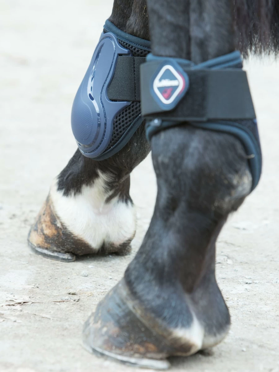 LeMieux Derby Fetlock Boots in Navy – Premium Horse Riding Protection