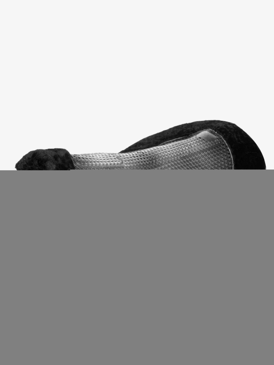 LeMieux Dri-Lex Lambskin Half Pad - Breathable Black Medium Horse Saddle Pad