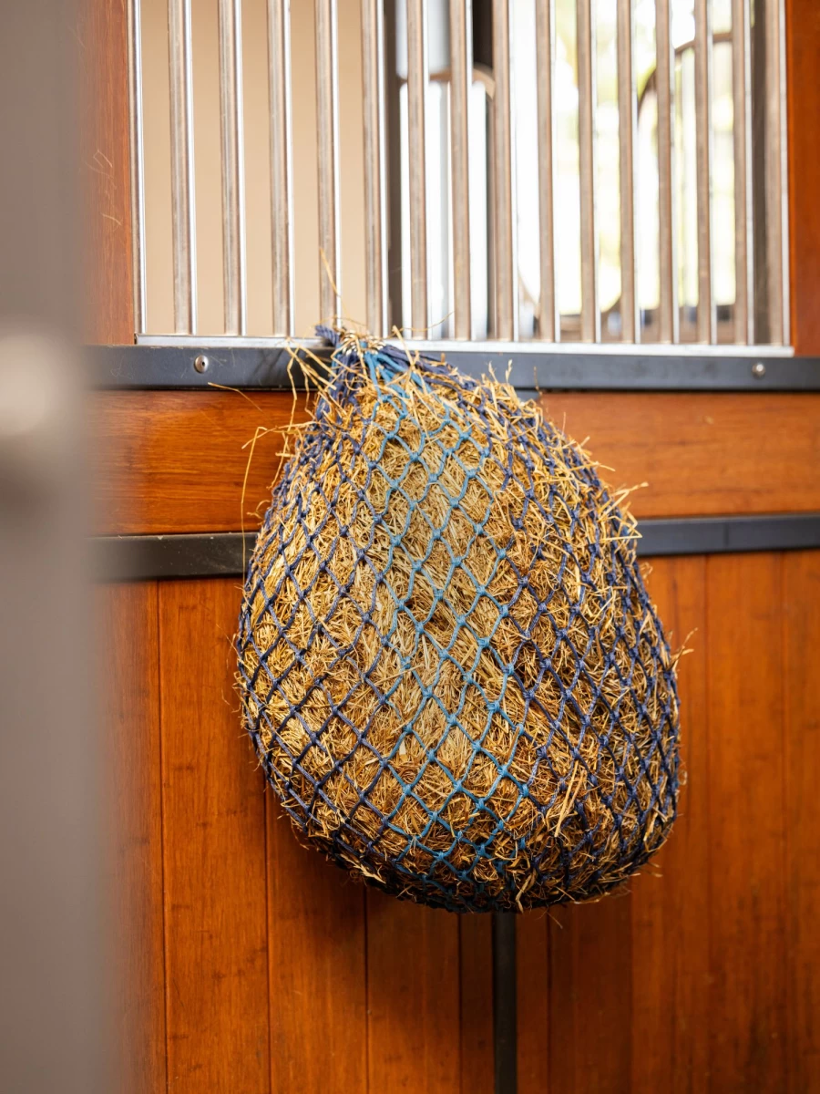 LeMieux Hippo Haynet Atlantic - Durable One Size Horse Hay Net for Secure Feeding
