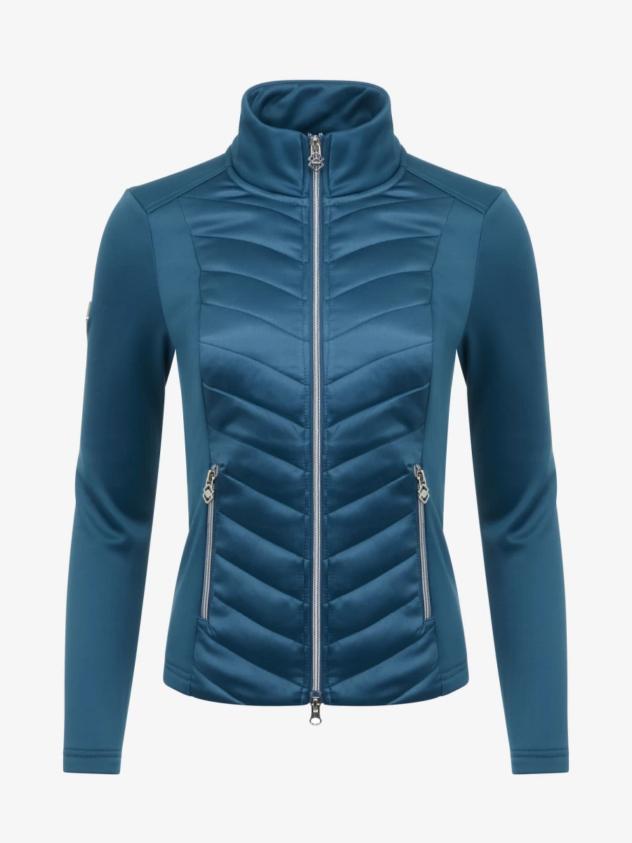 LeMieux Dynamique Waterproof Equestrian Jacket in Marine Blue for Riding & Outdoor