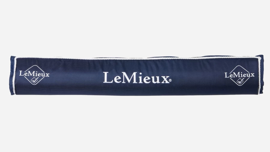 LeMieux Stable Head Protector - Navy Blue Horse Riding Hat One Size for Safety & Comfort