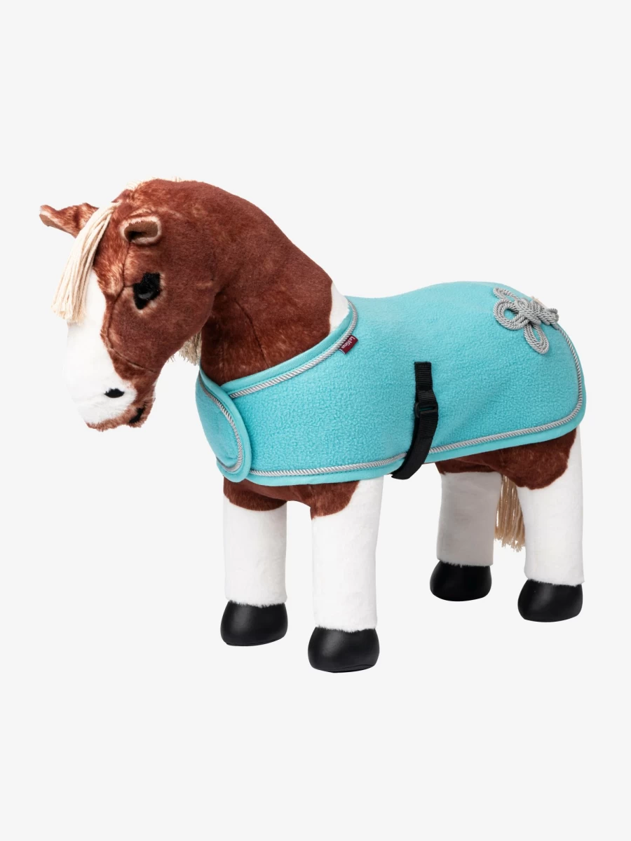 LeMieux Azure Blue Toy Pony Rug - One Size Equestrian Play Mat for Kids