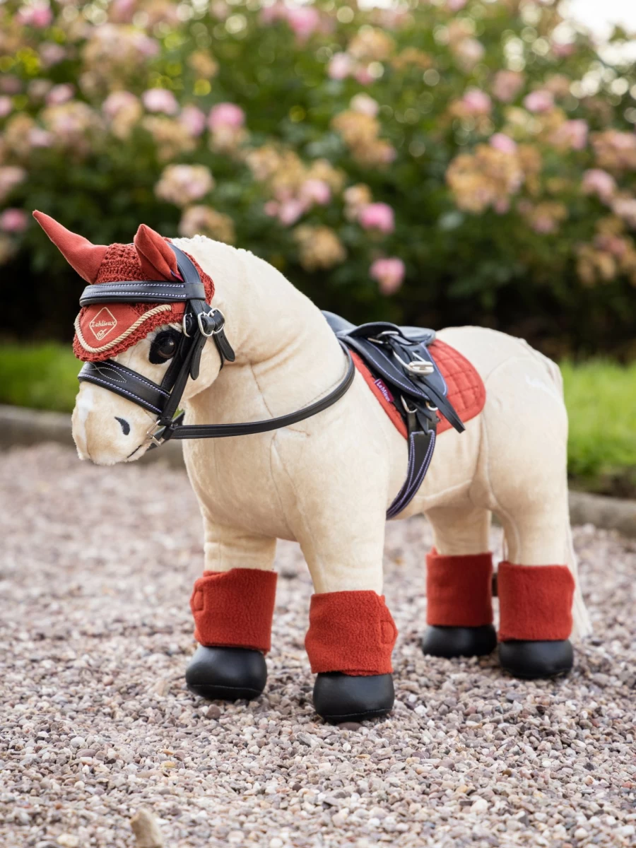 LeMieux Toy Pony Bandages for Horses - Sienna One Size Equine First Aid Wrap