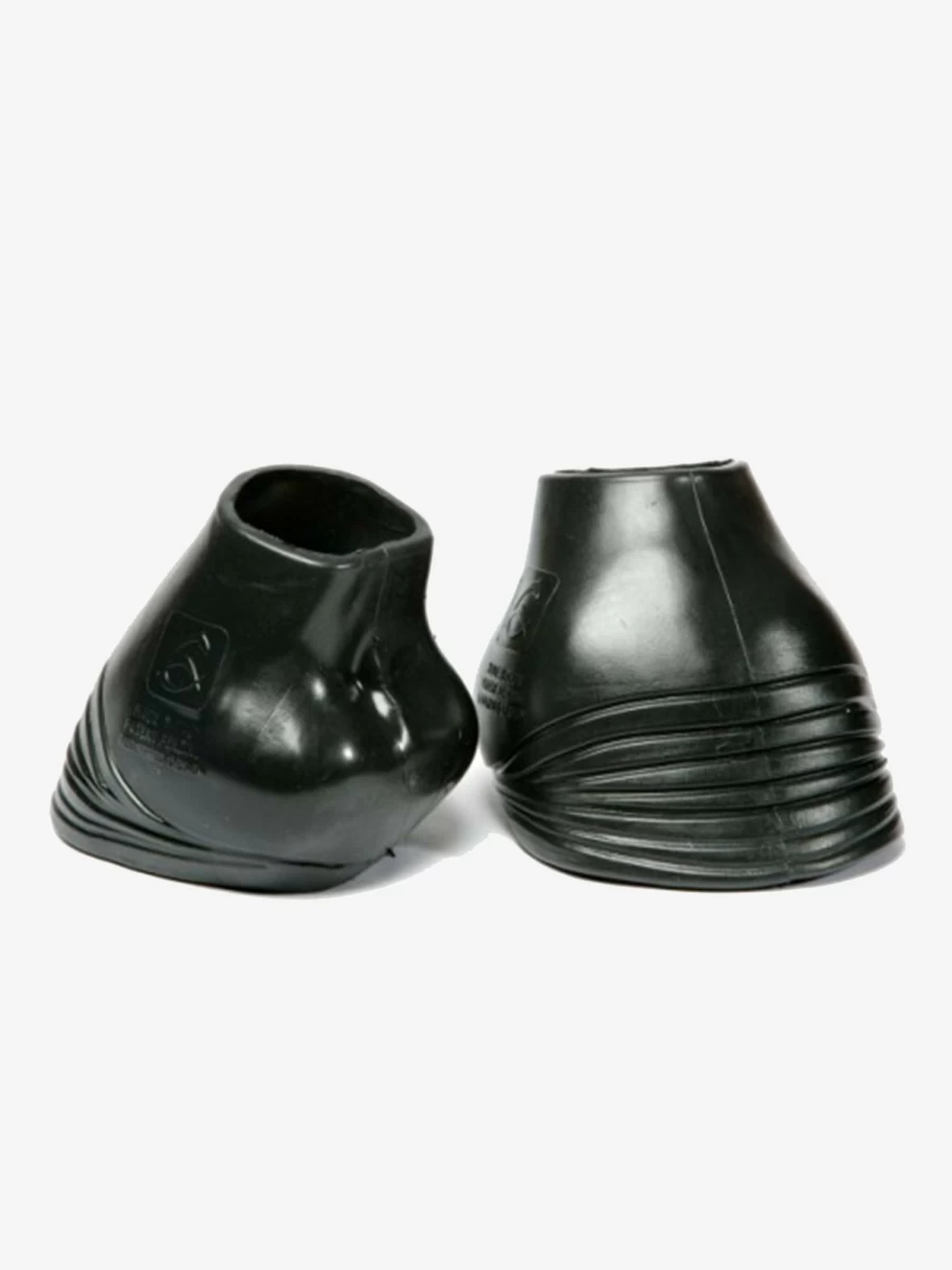 LeMieux Black Gel Hoof Boots for Horses – Comfortable & Protective Equine Boots