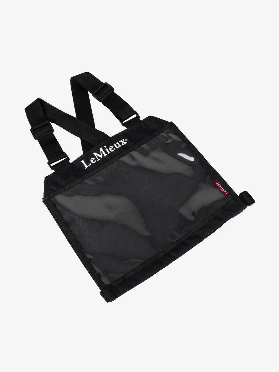 LeMieux Black Eventing Bib Horse Riding One Size Competition Equestrian Gear