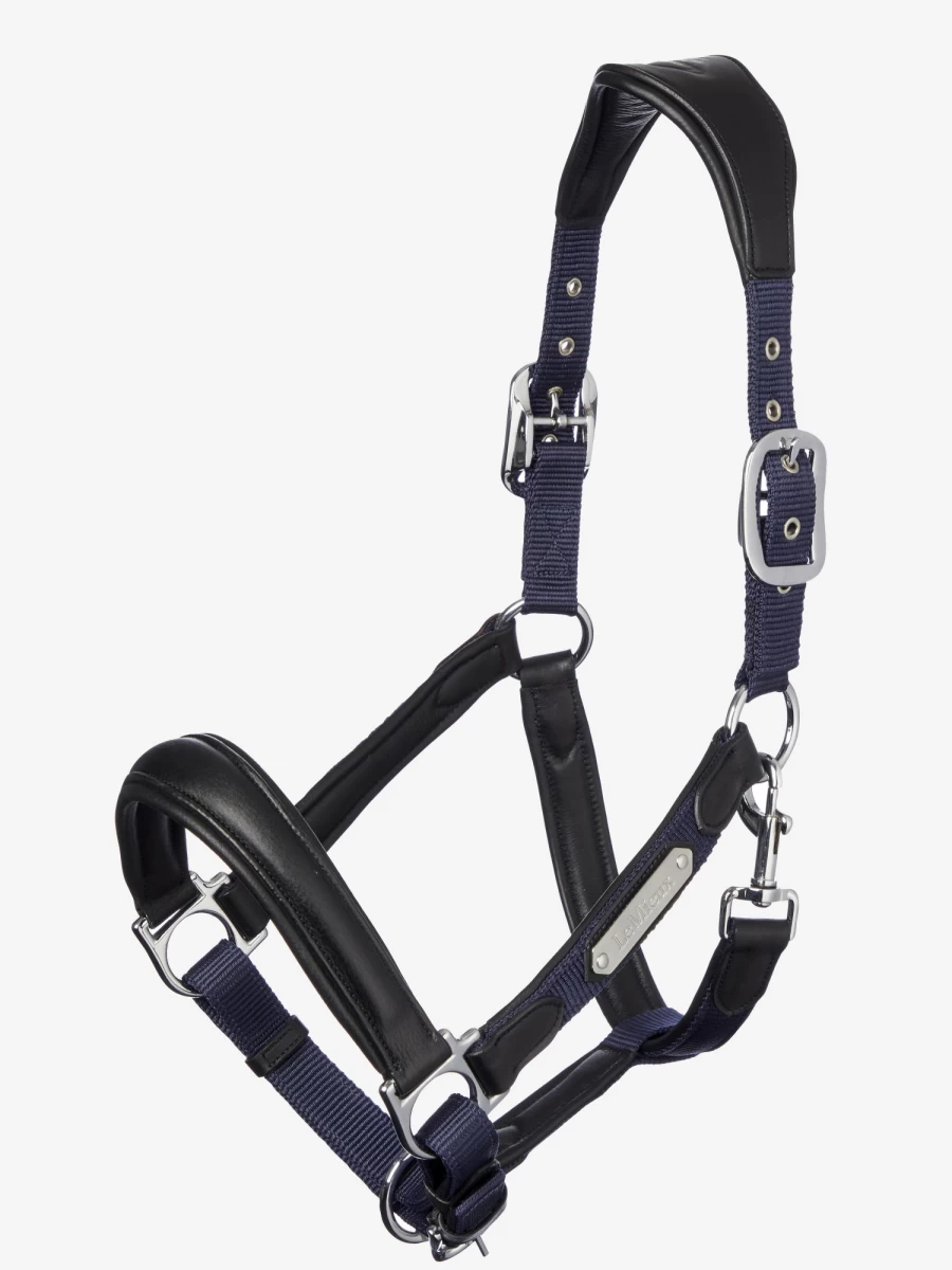 LeMieux Capella Headcollar in Navy – Premium Horse Headcollar for Comfort and Style