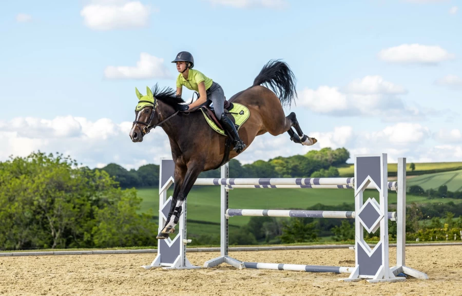 LeMieux Loire Classic Close Contact Square Kiwi Saddle - Premium English Riding Equipment
