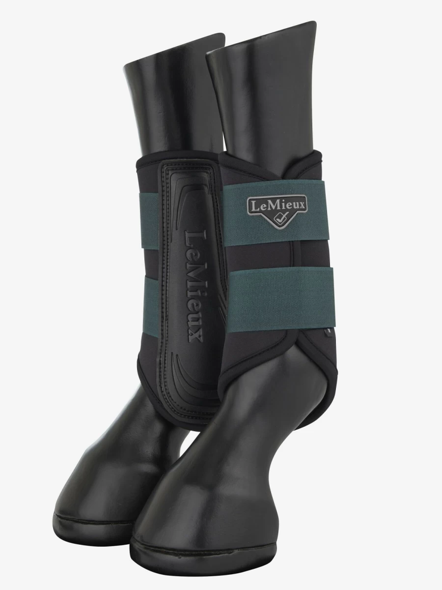 LeMieux Grafter Brushing Boot Spruce - Premium Horse Boots for Protection & Comfort