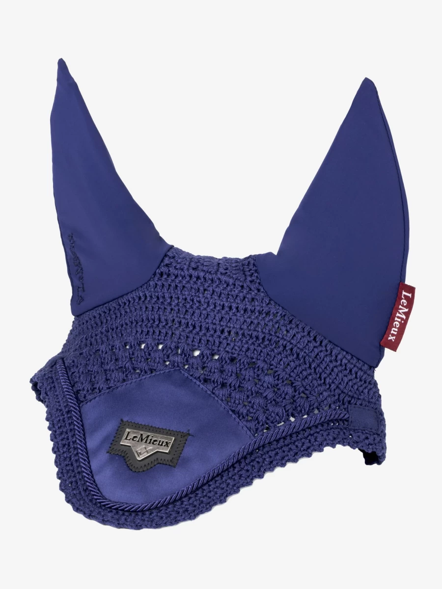 LeMieux Loire Fly Hood Ink Blue – Lightweight Horse Riding Fly Sheet with UV Protection