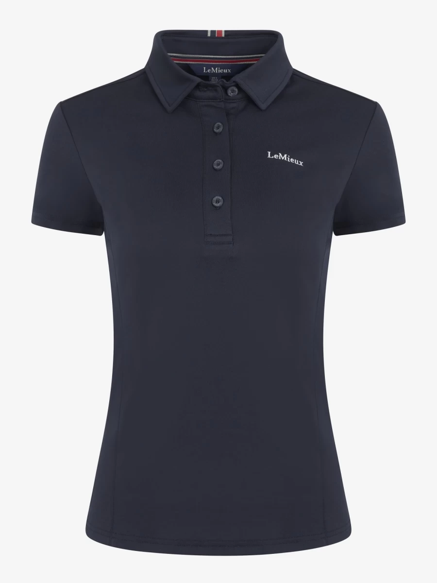 LeMieux Women's Premium Navy Polo Shirt - Elite Performance & Style
