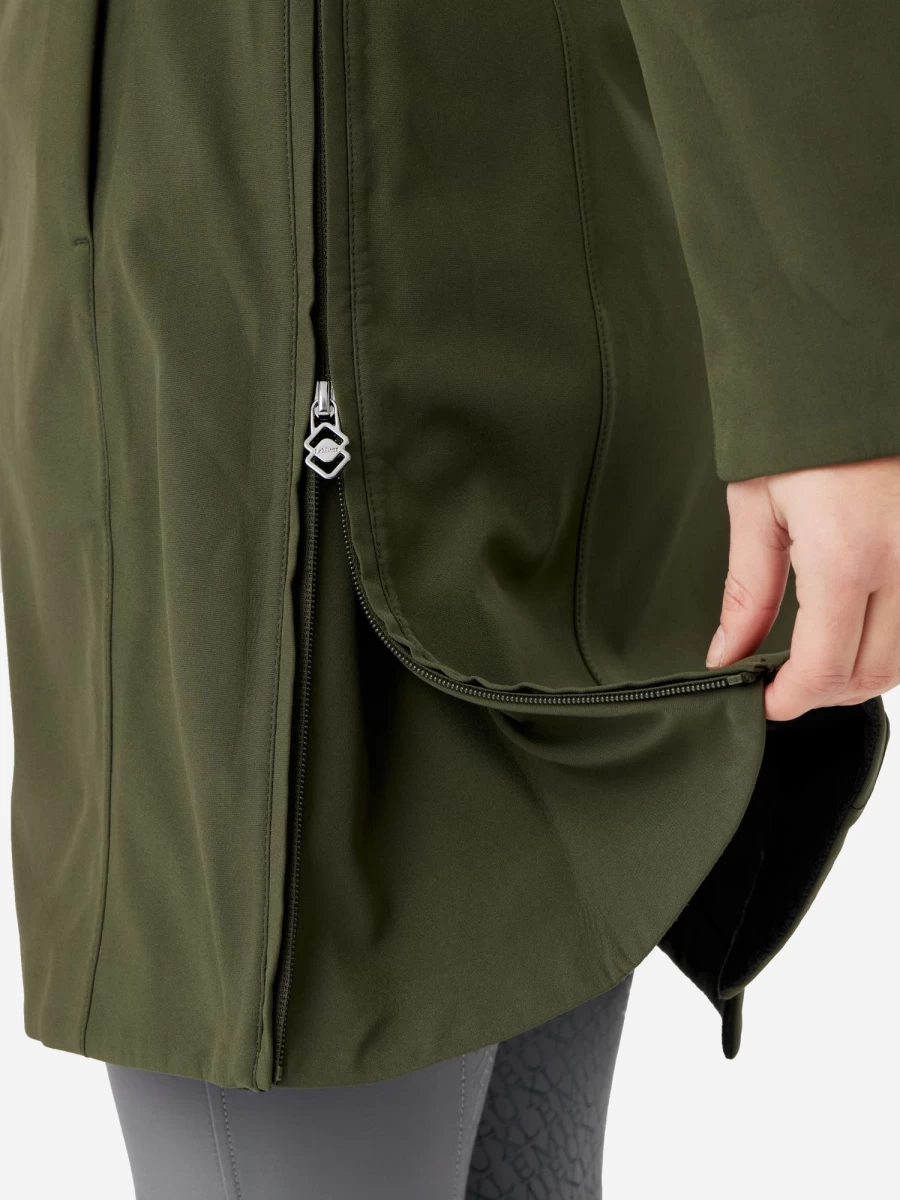 LeMieux Maisie Lightweight Equestrian Riding Jacket in Forest Green