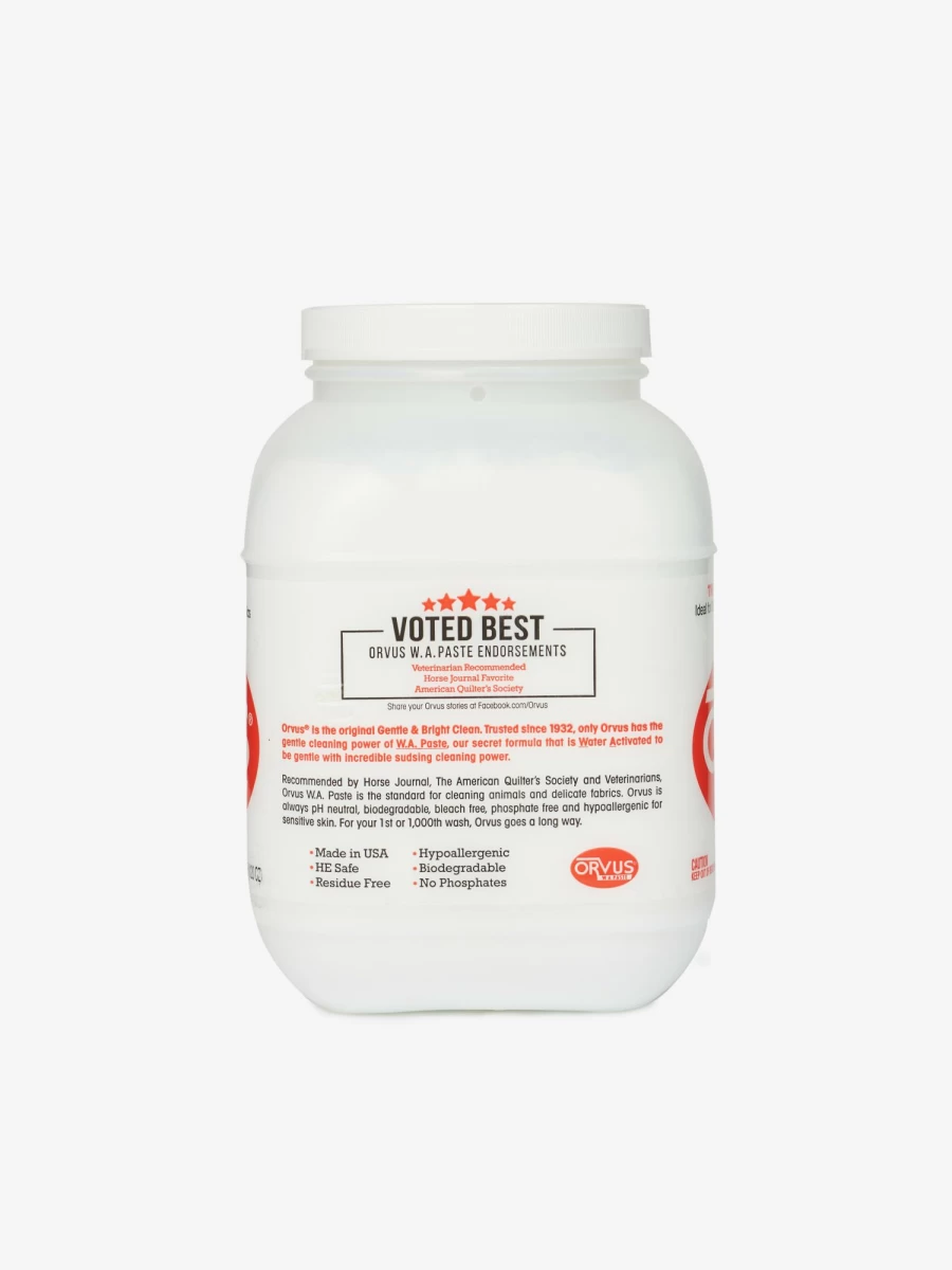 LeMieux Orvus Equine Shampoo for Horses - Gentle Cleansing & Mane Detangler (One Size)