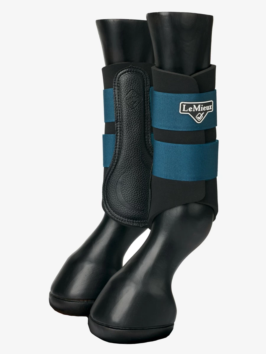 LeMieux Grafter Brushing Boot Marine - Horse Riding Boots for Protection & Comfort
