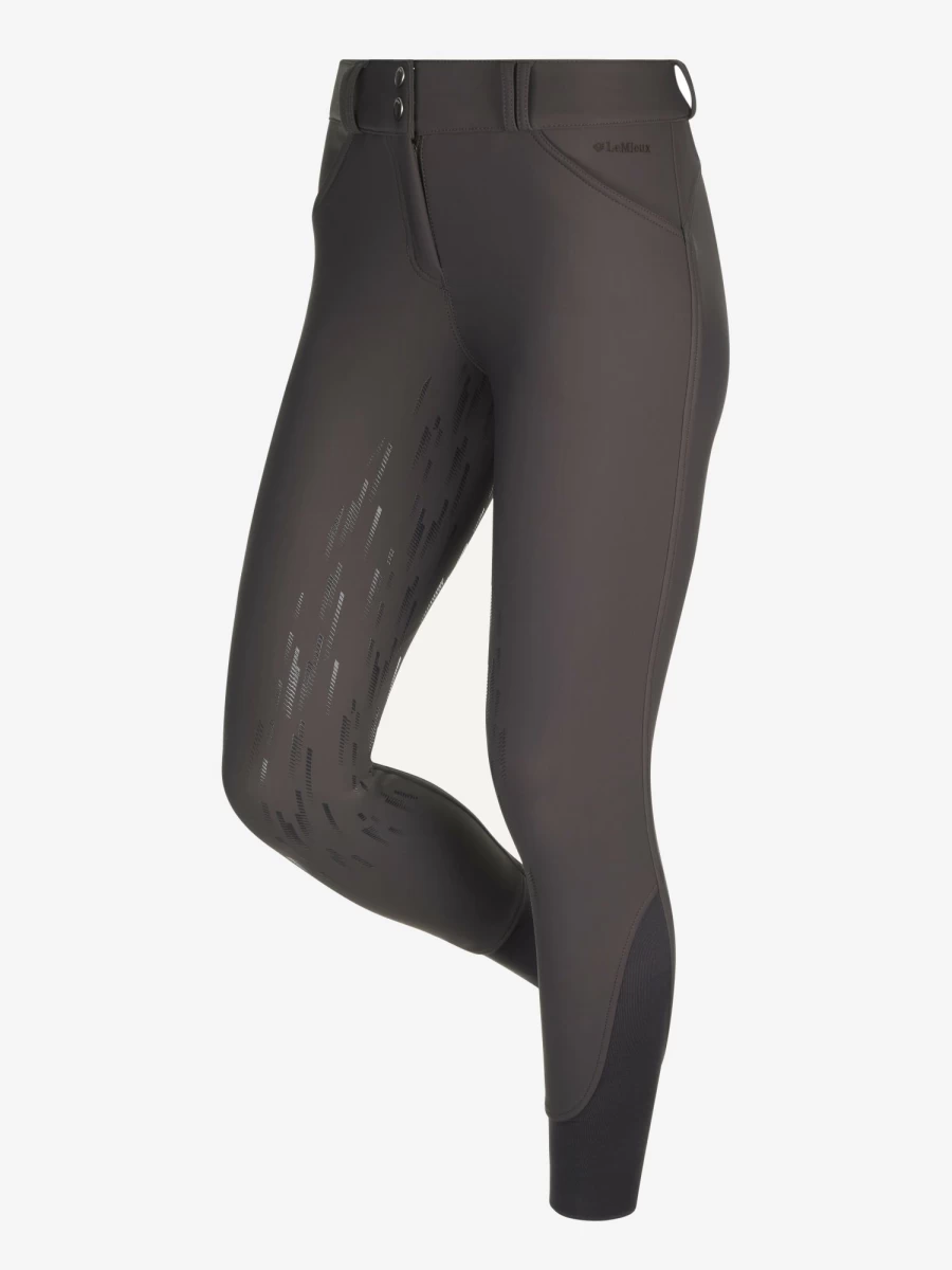 LeMieux Drytex Waterproof Equestrian Breeches in Taupe for Riding Comfort & Durability