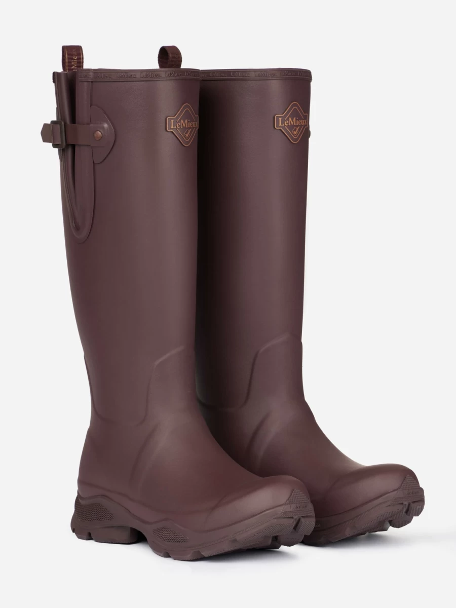 LeMieux Stride Waterproof Wellington Boots for Men & Women – Durable Port Rain Boots