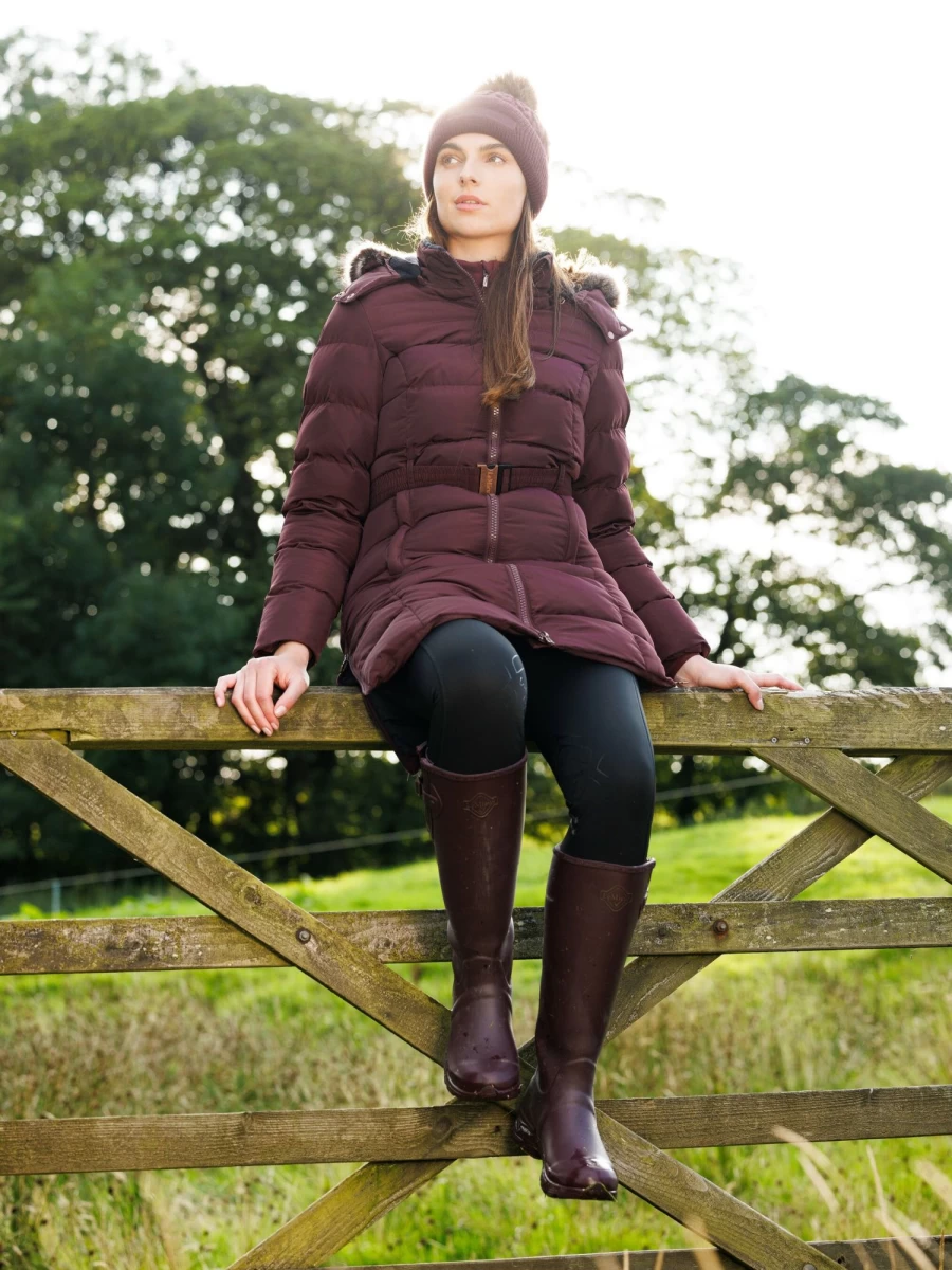 LeMieux Stride Waterproof Wellington Boots for Men & Women – Durable Port Rain Boots