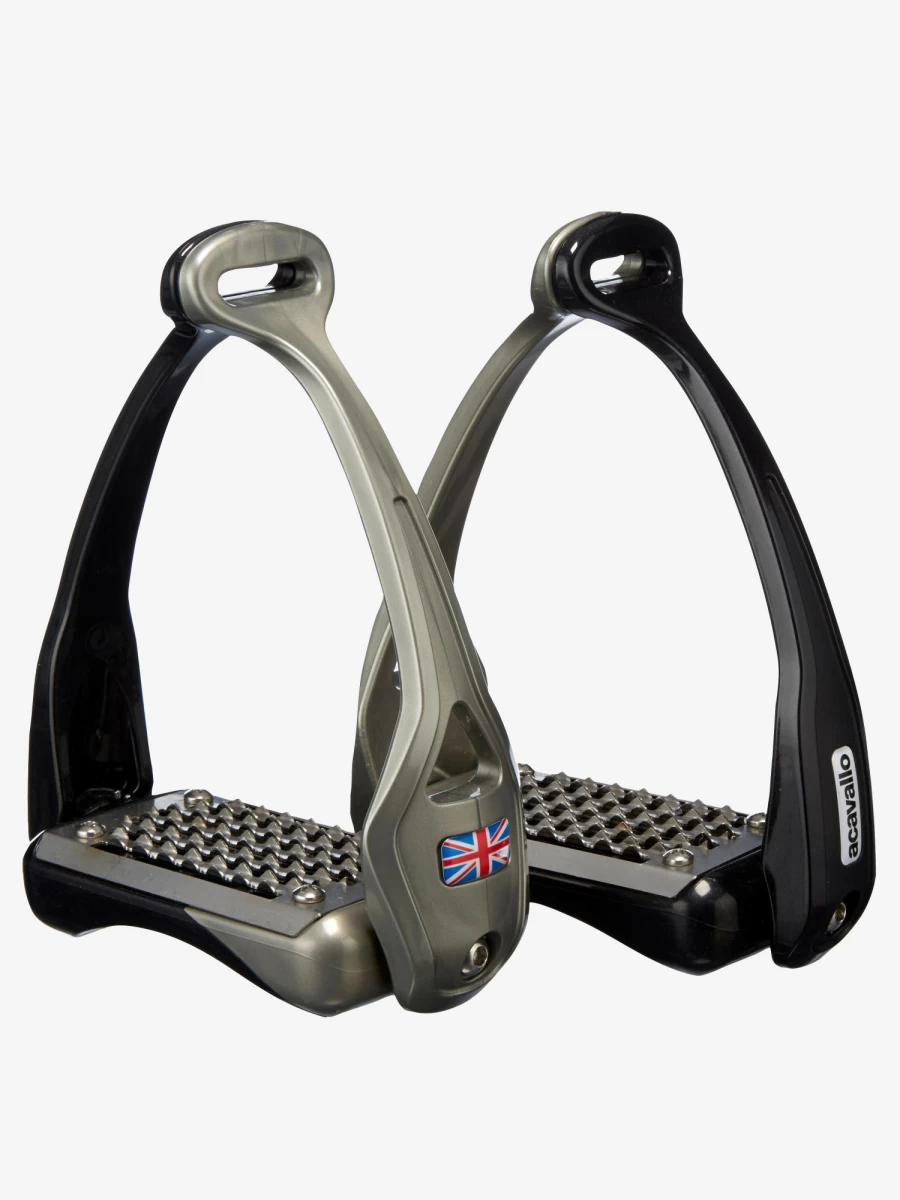 LeMieux Opera Black Stirrup Leather One Size Equestrian Riding Essential