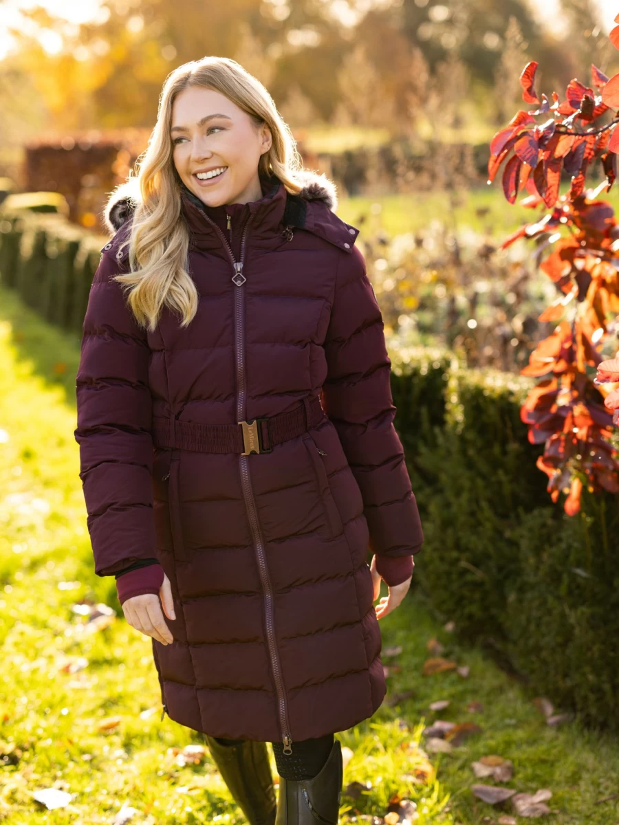 LeMieux Gina Three Quarter Length Coat Port Equestrian Riding Jacket