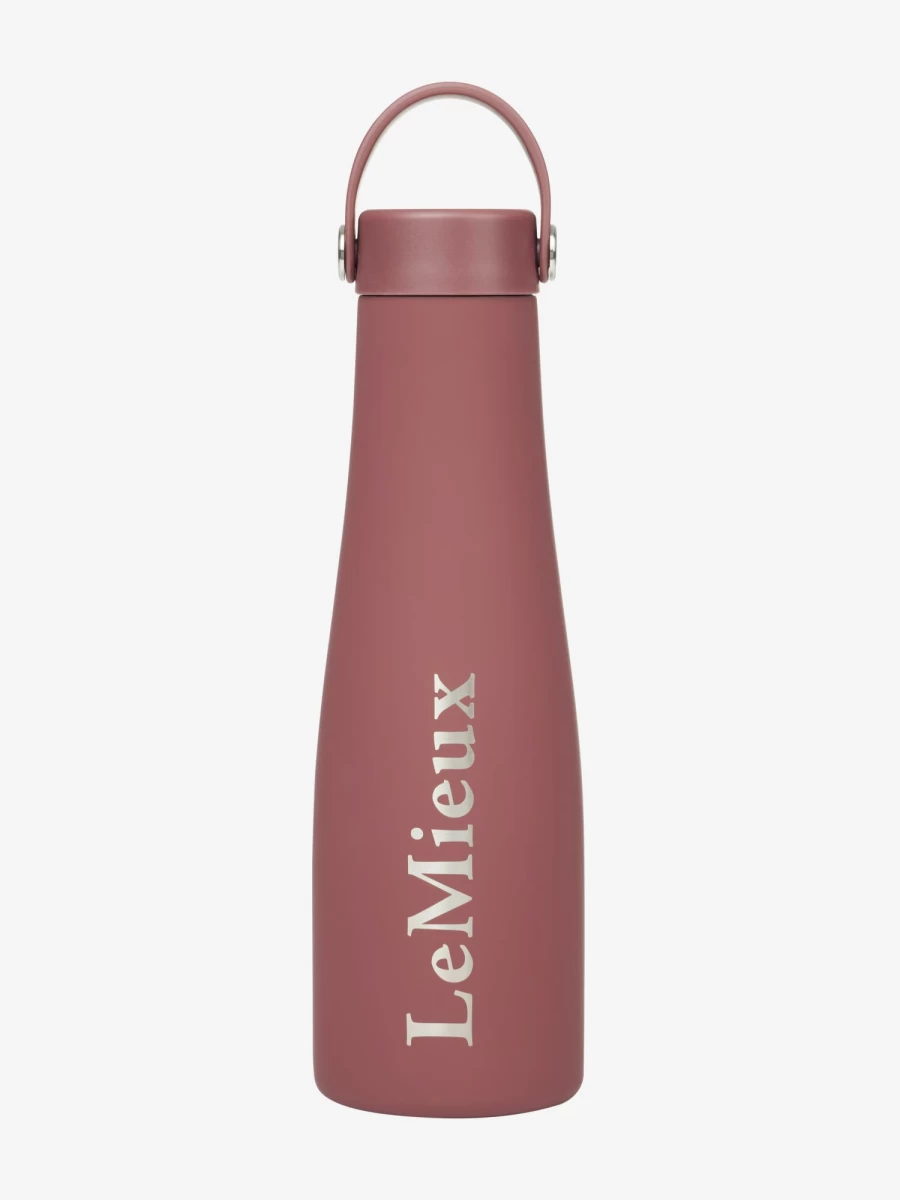 LeMieux Orchid Insulated Water Bottle - 20oz Stainless Steel Vacuum Flask for Hot & Cold Drinks