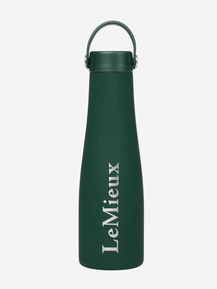 LeMieux Insulated Water Bottle - Spruce Green, BPA-Free Stainless Steel Drinkware for Hot & Cold Beverages
