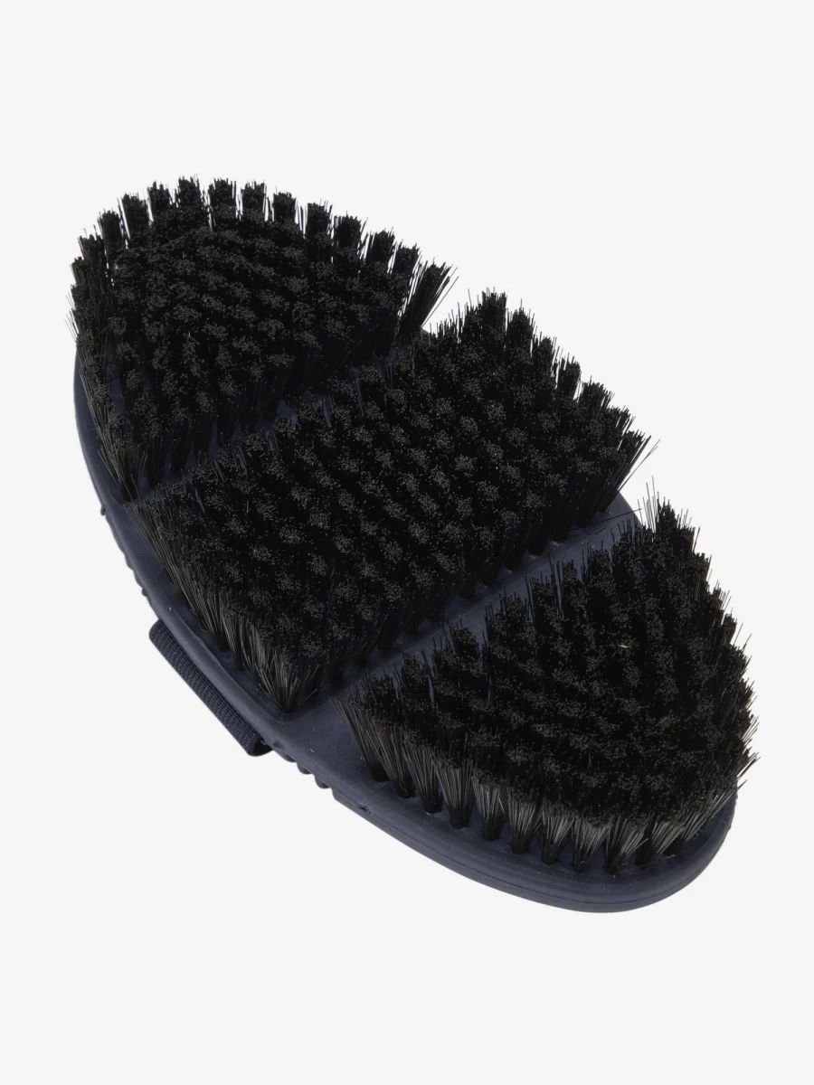 LeMieux Flexi Soft Body Brush - Navy Blue Grooming Brush for Horses, One Size