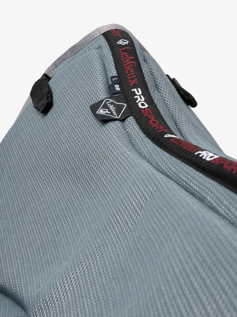 LeMieux Ultra Mesh Grey Square Dressage Saddle Pad