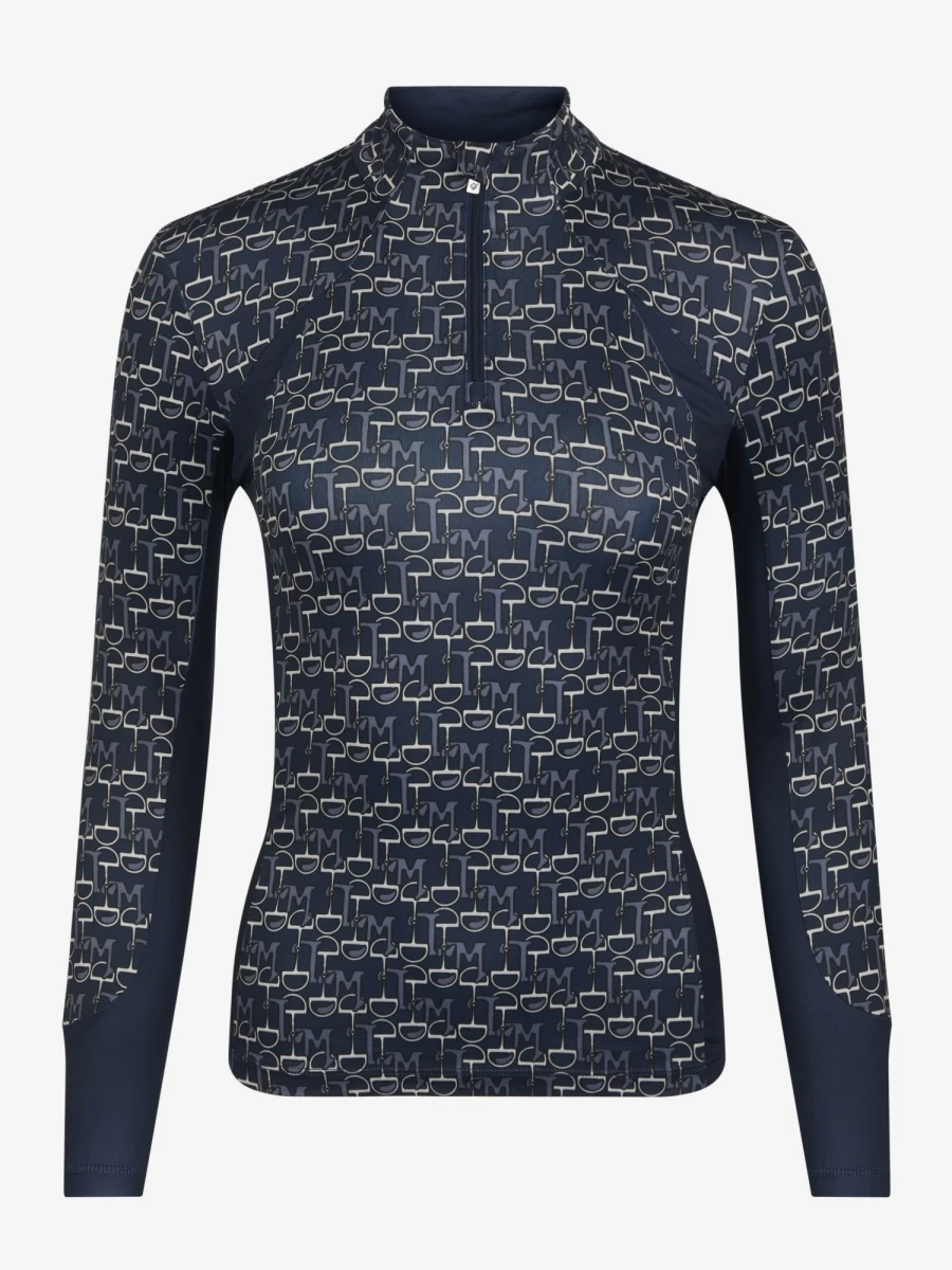 LeMieux Florence Navy Base Layer - Premium Equestrian Thermal Underwear for Women & Men