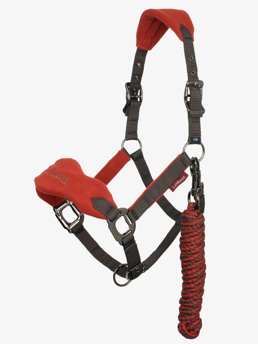 LeMieux Vogue Sienna Headcollar and Lead Rope Set for Horses