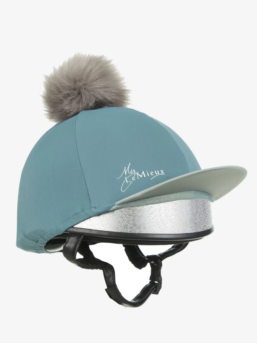 LeMieux Sage Green Silk Pom Hat - One Size Fits All Elegant Winter Accessory