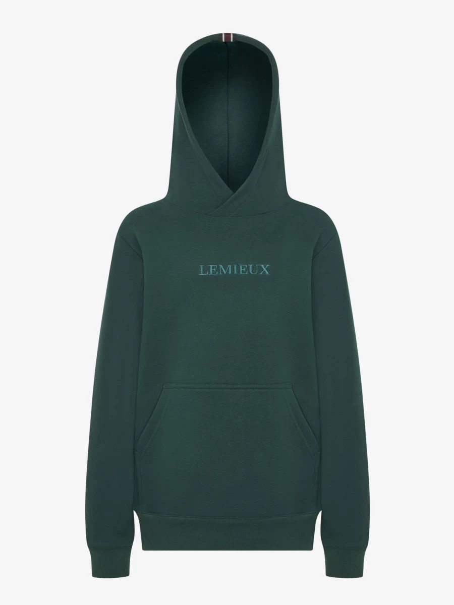 LeMieux Boys' Spruce Green Riding Hoodie for Young Equestrians