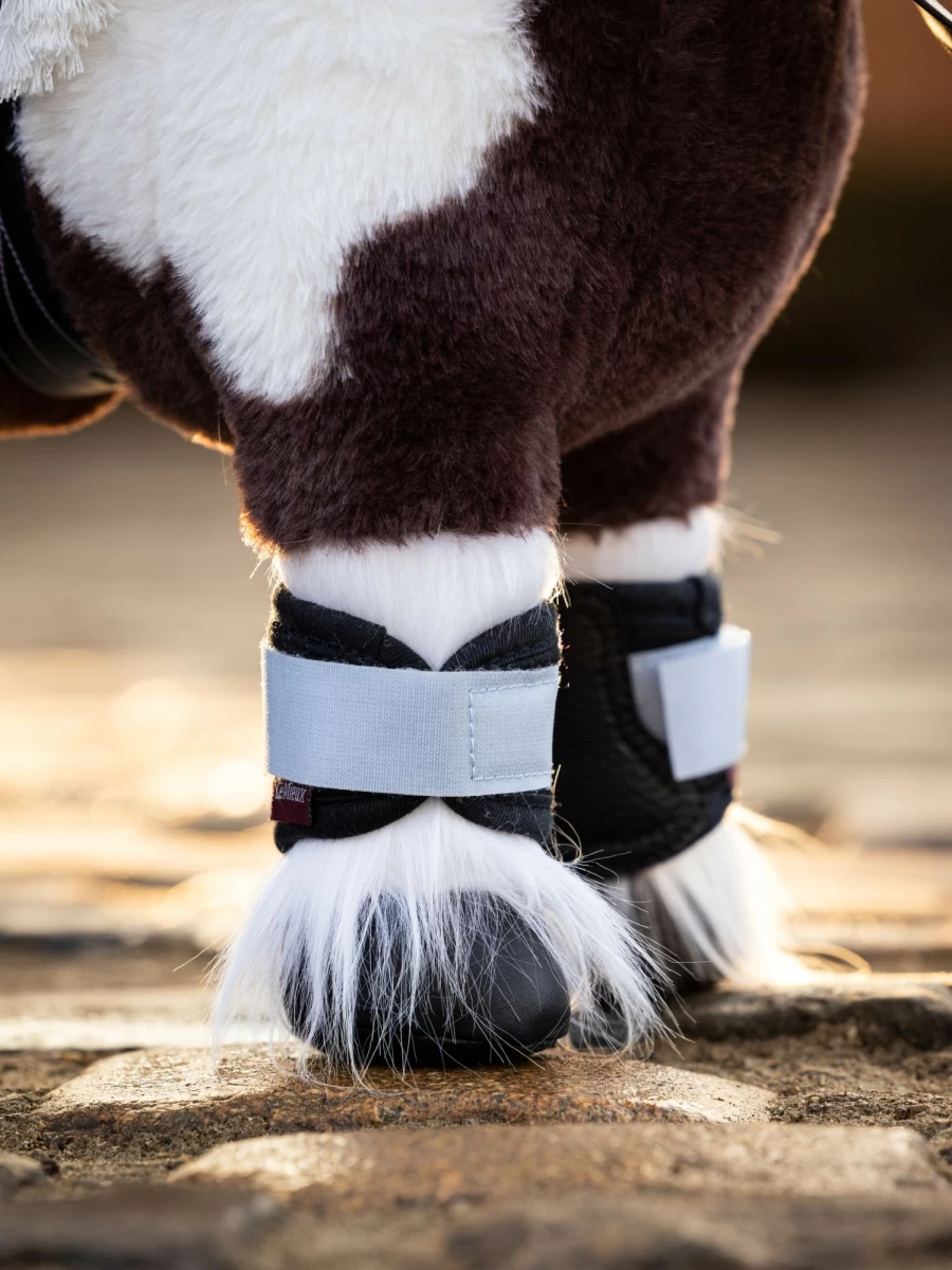 LeMieux Toy Pony Grey Waterproof Grafter Boots - One Size Equestrian Horse Riding Accessories