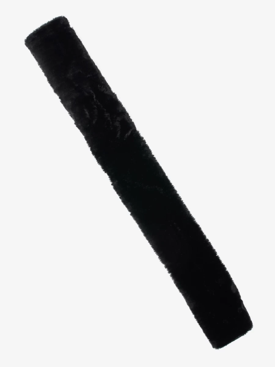 LeMieux Simuwool Black Breastgirth Cover - One Size for Horses