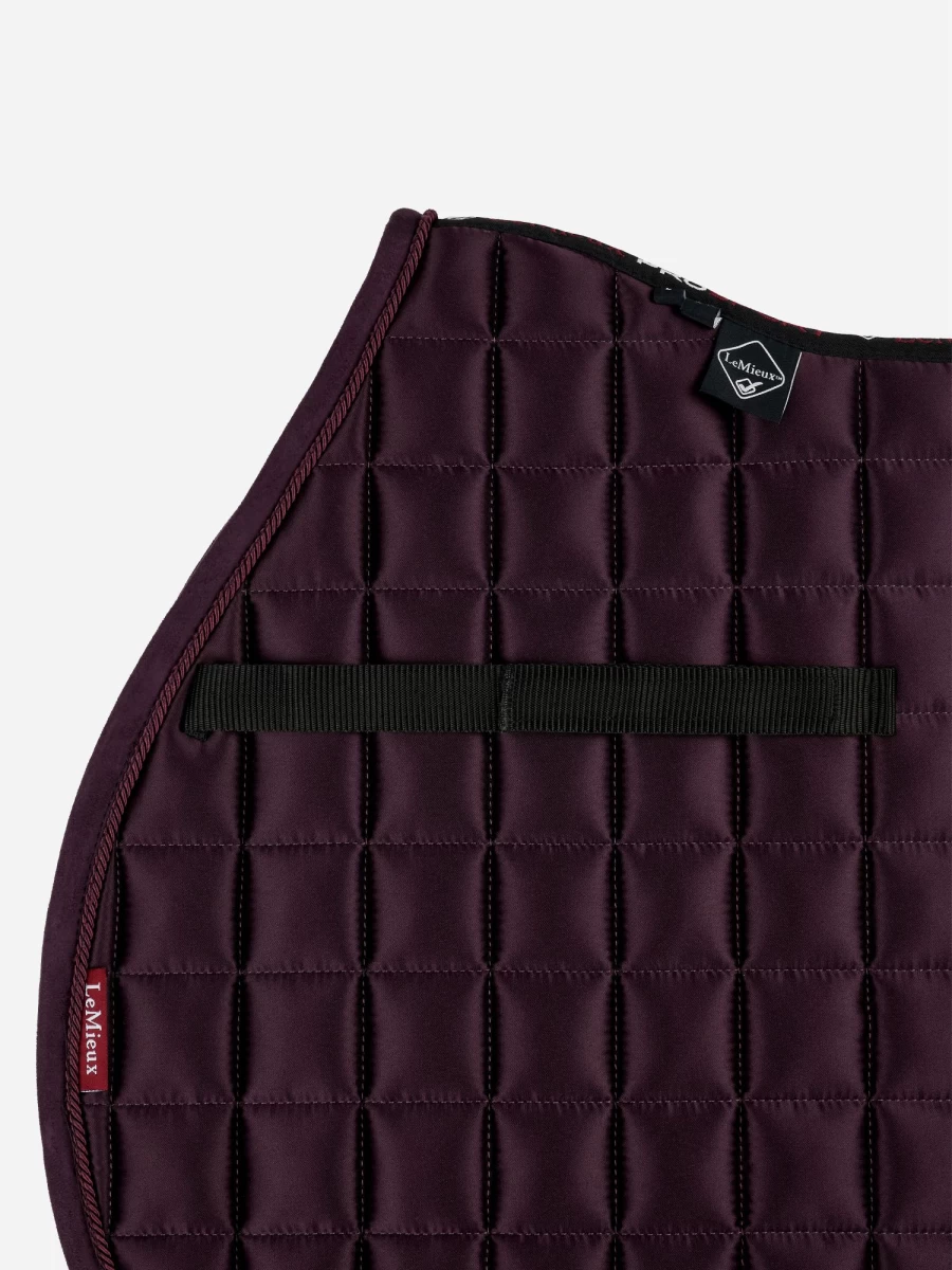LeMieux Loire Classic GP Square Fig Equestrian Saddle Pad